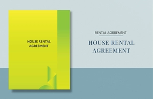 House Rental Agreement Template
