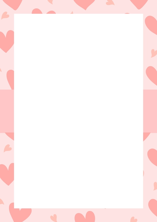 Pink Page Border