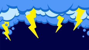 Lightning Sky Background