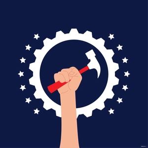 Labor Day Celebration Clipart