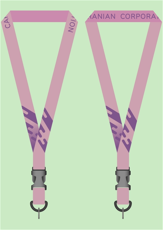 Company Lanyard Template