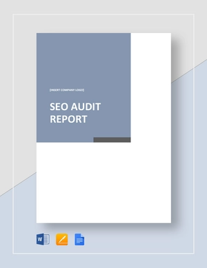 SEO Audit Report Template SEO Audit Report Template