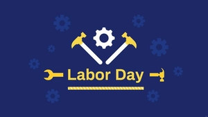 Simple Labor Day Background