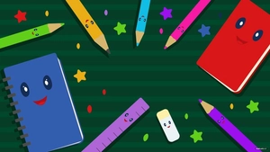 Cute Back To School Background