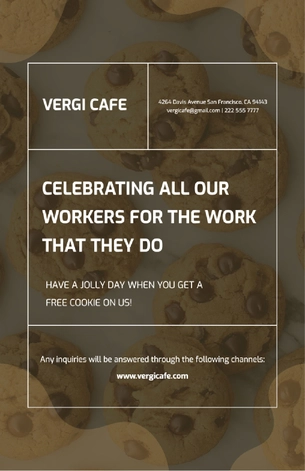 Labor Day Party Poster