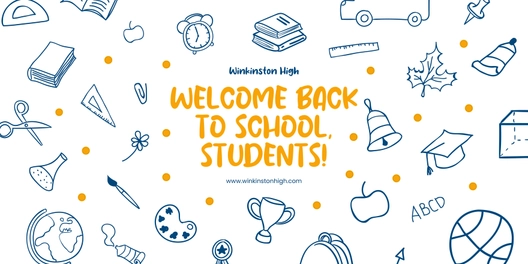Back To School Pattern Banner