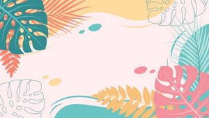 Summer Tropical Background
