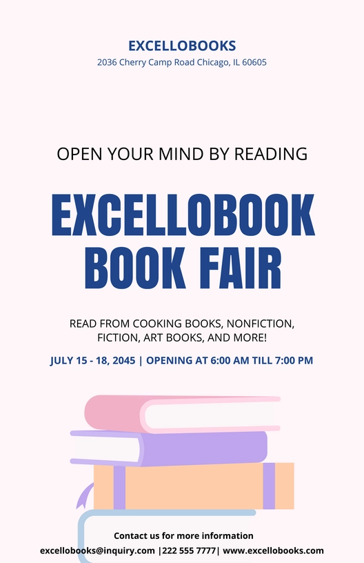 Creative Book Fair Poster