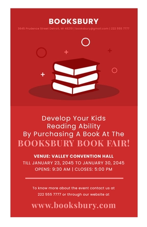 Children's Book Fair Poster