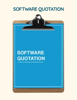 Software Quotation Template Software Quotation Template