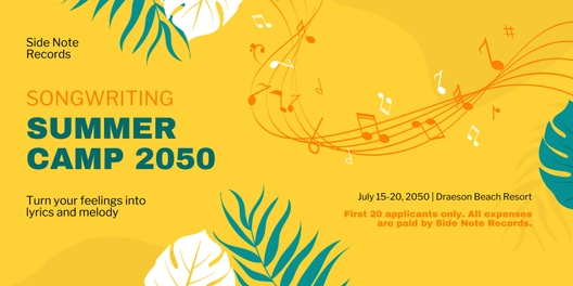 Summer Camp Banner