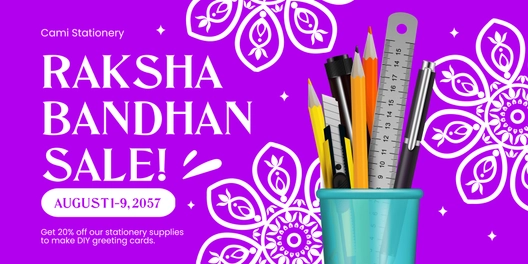 Raksha Bandhan Sale Banner