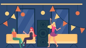 House Party Background