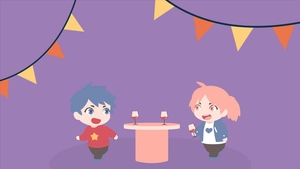 Anime Party Background