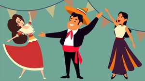Mexican Party Background