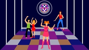 Party Disco Background