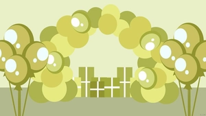 Balloon Party Background