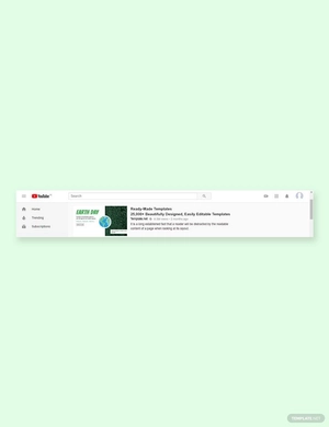 Palm Sunday YouTube Profile Photo Template