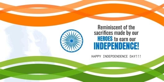 Creative India Independence Day Banner