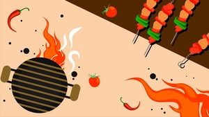 Bbq Party Background