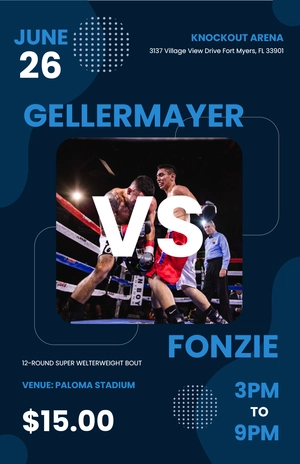 Creative Boxing Poster