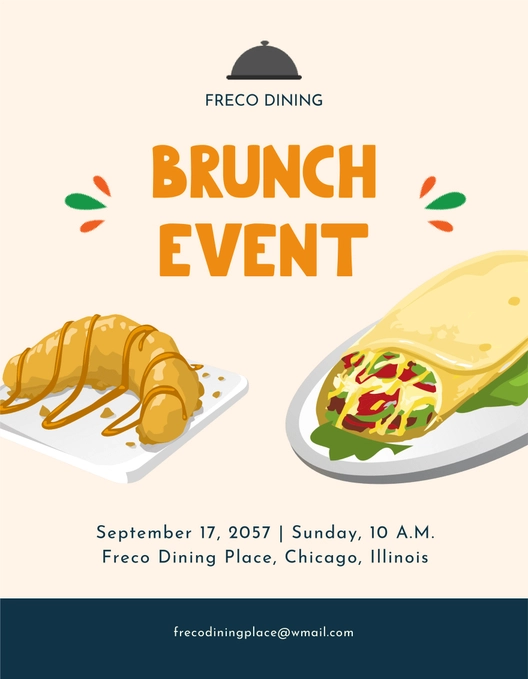 Sample Brunch Flyer Template