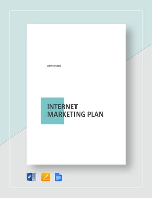 Internet Marketing Plan Template Internet Marketing Plan Template