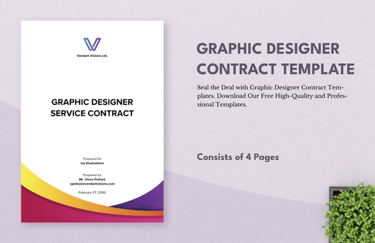 Graphic Designer Contract Template