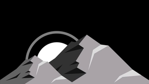 Dark Mountain Background