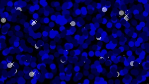 Dark Blue Glitter Background