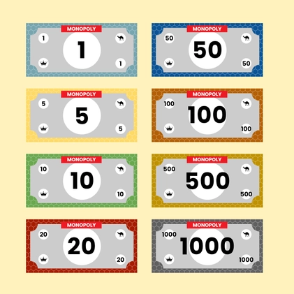 Monopoly Money Template