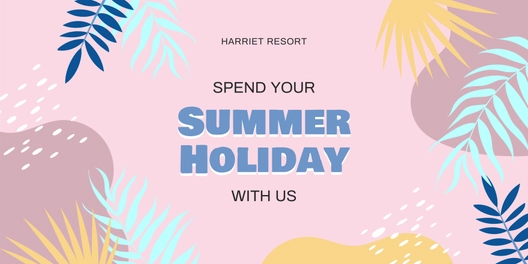 Summer Holiday Banner