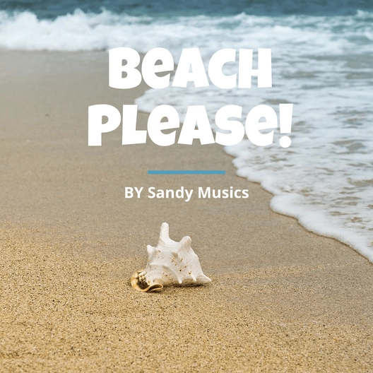 Free Beach Playlist Cover Template to Edit Online