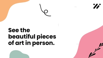 Free Exhibition Invitation Video Template to Edit Online