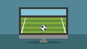 Free Football Computer Background Template to Edit Online