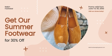 Free Summer Promo Banner Template to Edit Online