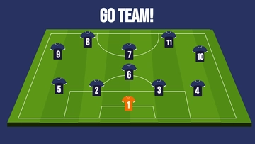 Free Football Lineup Background Template to Edit Online Free Football Lineup Background Template to Edit Online