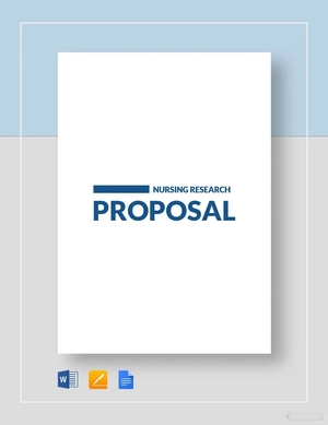 Nursing Research Proposal Template