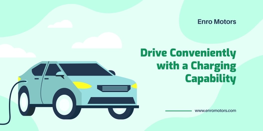 Electric Car Banner Template