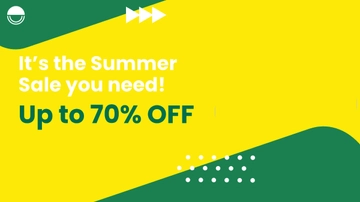 Free Summer Sale Discount Ad Video Template to Edit Online