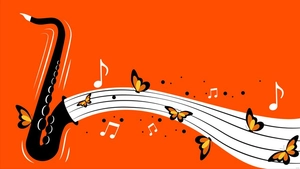 Aesthetic Music Background