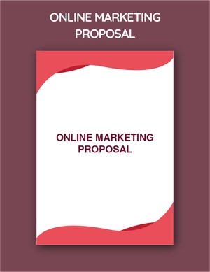 Online Marketing Proposal Template Online Marketing Proposal Template