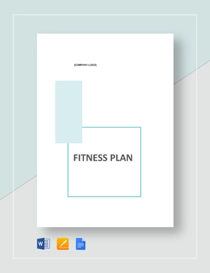 Fitness Plan Template