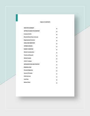 Human Resources Consulting Business Plan Template