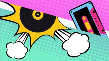 Free Pop Music Background Template to Edit Online
