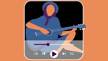 Free Music Cover Background Template to Edit Online