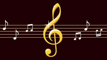 Free Simple Music Background Template to Edit Online