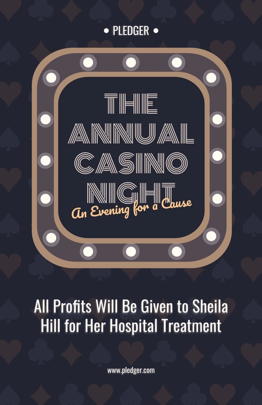 Casino Night Poster Template