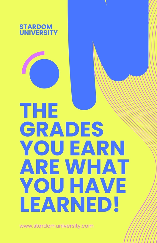 High School Classroom Poster