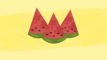 Free Watercolor Fruit Background Template to Edit Online